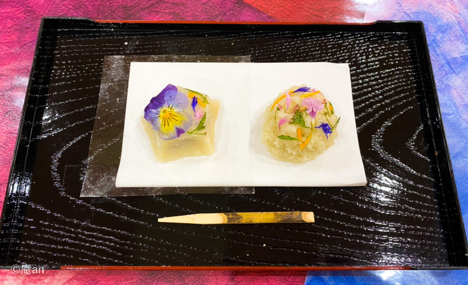 ★Confirmed Plan★Japanese Traditional Sweets making with Real Flowers and Tea Ceremony